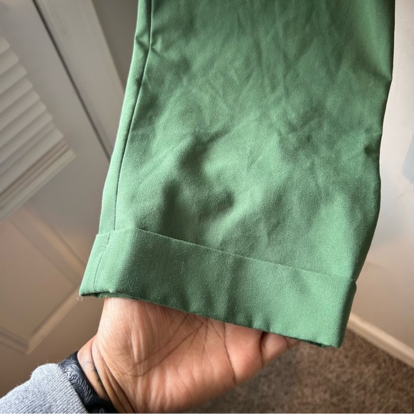 Jones New York Women’s Forest Green Pants Size 10 Stretch Office - Picture 6 of 9
